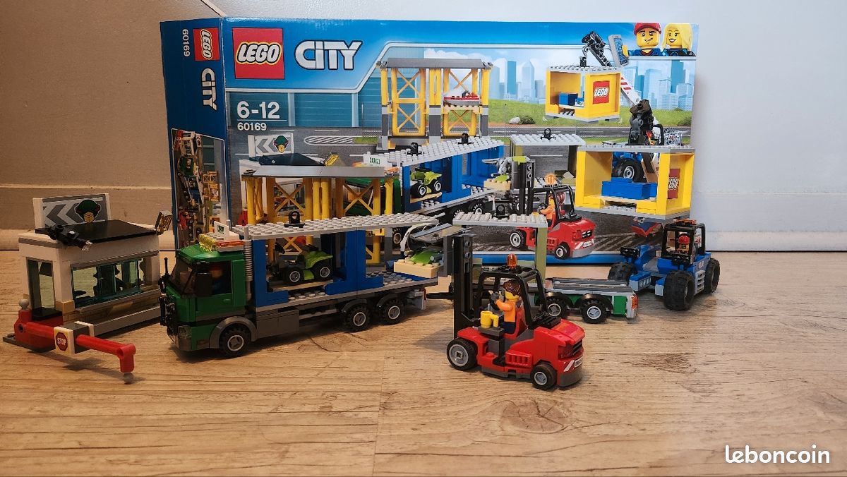 Lego city 60169 Le Terminal à Conteneur Jeux Jouets