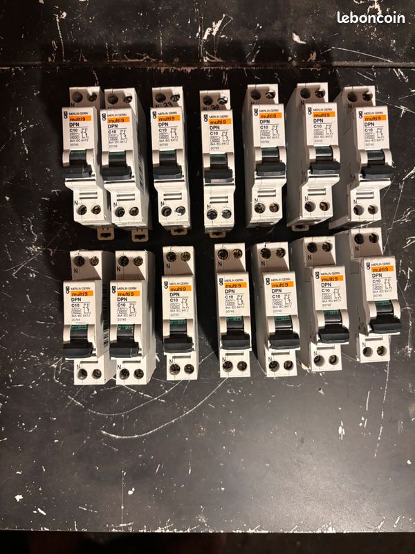 Disjoncteur différentiel Merlin Gerin DPN 16 A Courbe C 30mA 20902