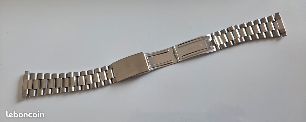 Bracelet Acier Inoxydable Vintage RHODIE-JC - 10 mm Bonde