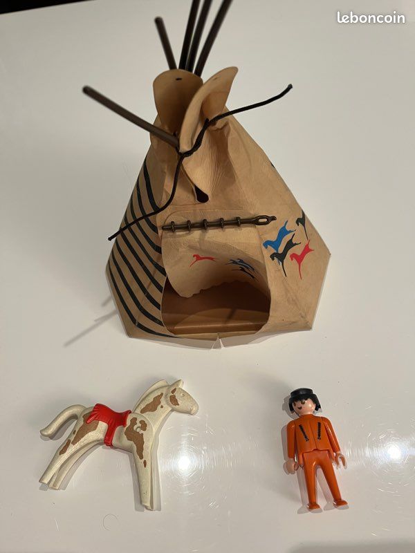 Playmobil sur son cheval 🐴 et sa ⛺️ tente (image 5)