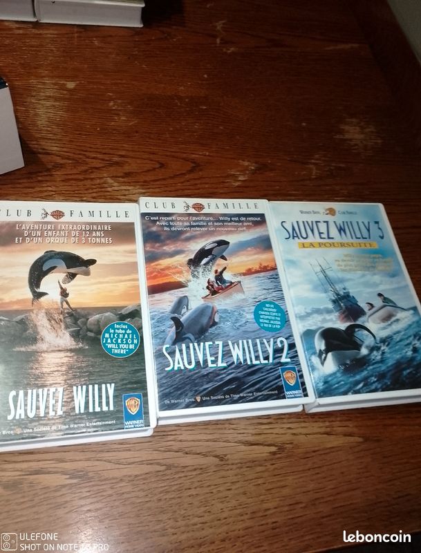 VHS sauvez Willy (image 3)