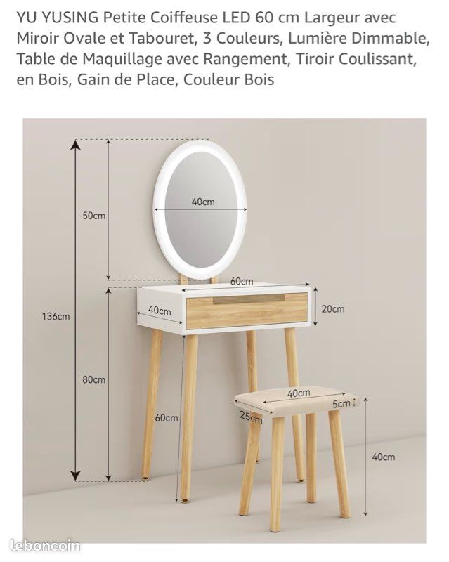 Table de beauté (image 14)