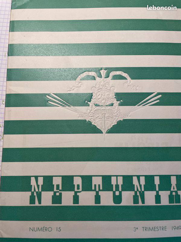 Revue marine NEPTUNIA n° 15 3ème trimestre 1949 (image 1)