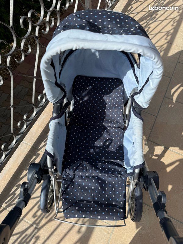 Landeau poupée bleu (image 6)