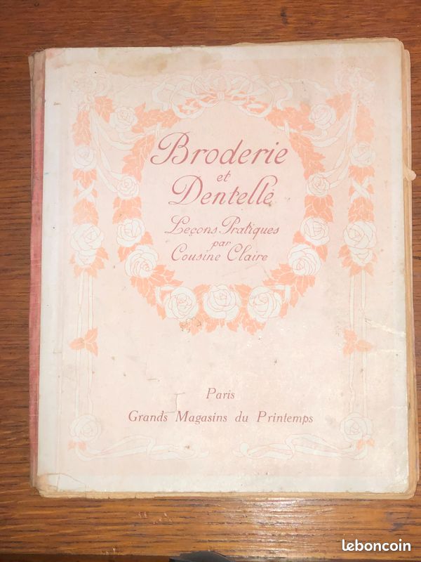 5 Albums Anciens De Broderie Et Dentelle Par Mme HARDOUIN - Manufacture Parisienne