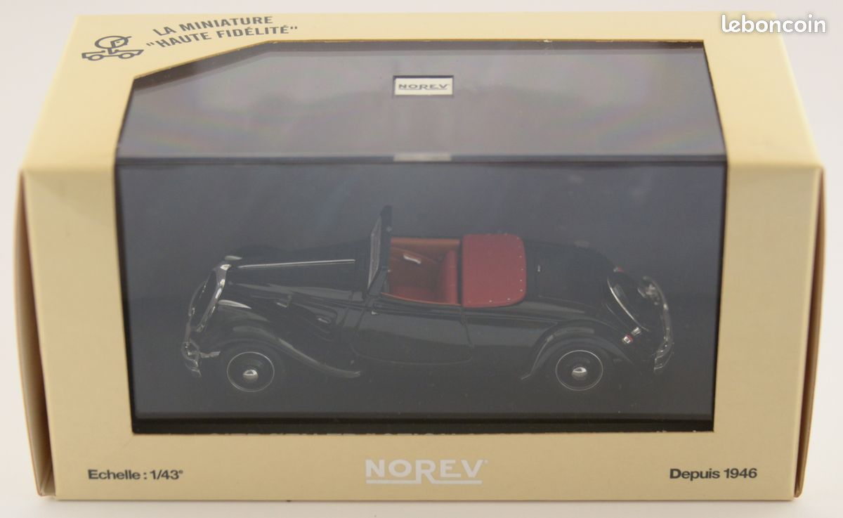 CITROEN Traction 22 Cv Cabriolet - NOREV 1:43 (image 8)