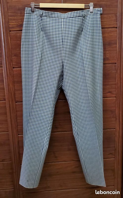 Pantalon Pied de Poule Alain Manoukian (image 1)