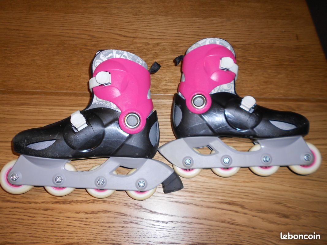Decathlon rollers oxelo fille 34/36 (image 3)
