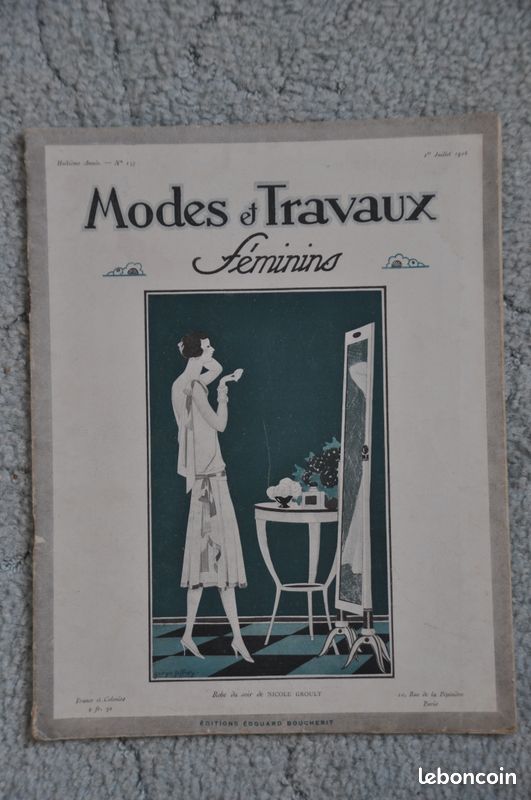 L'ECOLE DES FEMMES n° 7 du 17 Juillet 1879 Supplément Modes