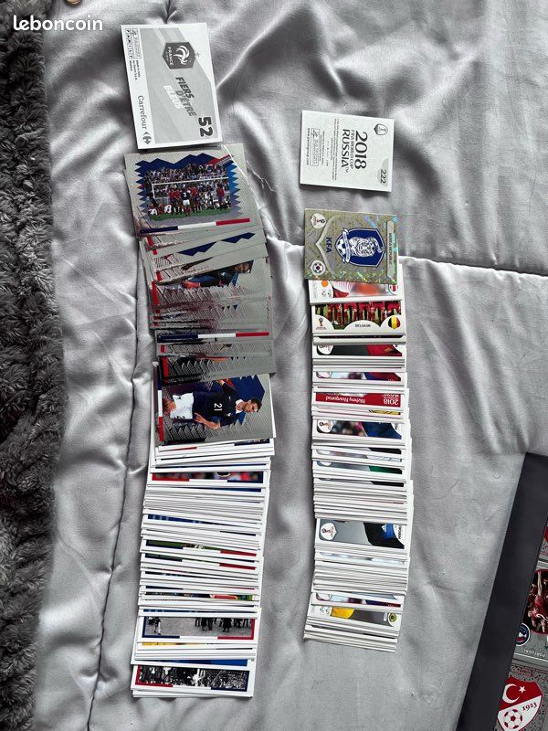 Lot de carte panini foot 2016, 2018, fier d’être bleu, et fifa 365 (image 9)