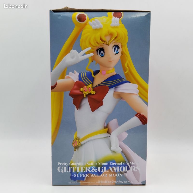 Figurine Pretty Guardian Sailor Moon Eternal The Movie Glitter & Glamours Figure II – Super Sailor Moon Ver. B (image 6)
