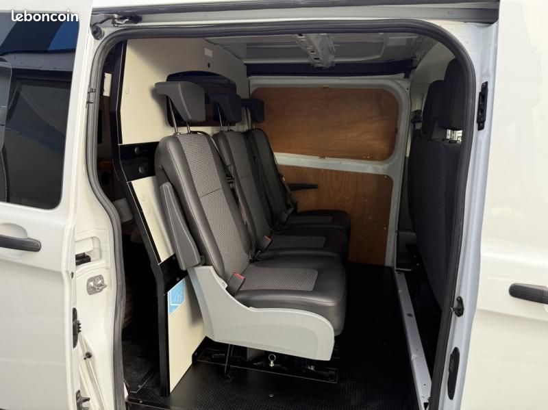 Ford Transit Custom 280 L1H1 2.0 EcoBlue 130 Trend Business 7cv CABINE APPROFONDIE (image 9)