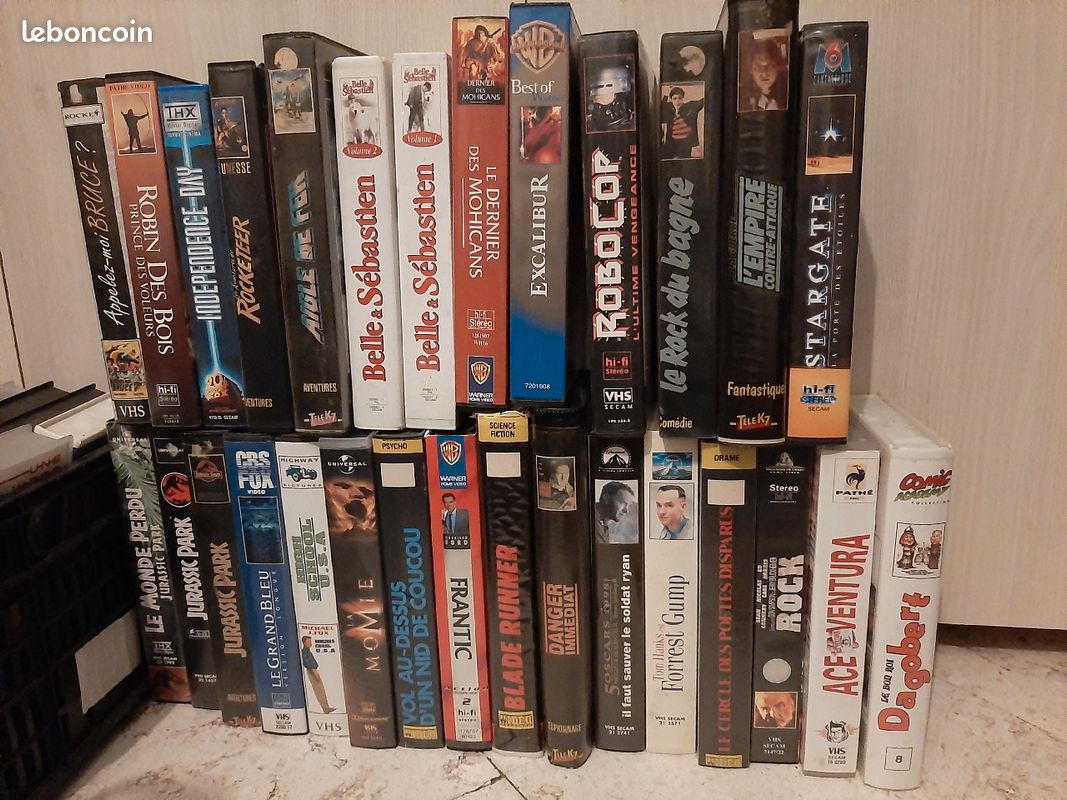 Lots casettes vidéo (image 1)
