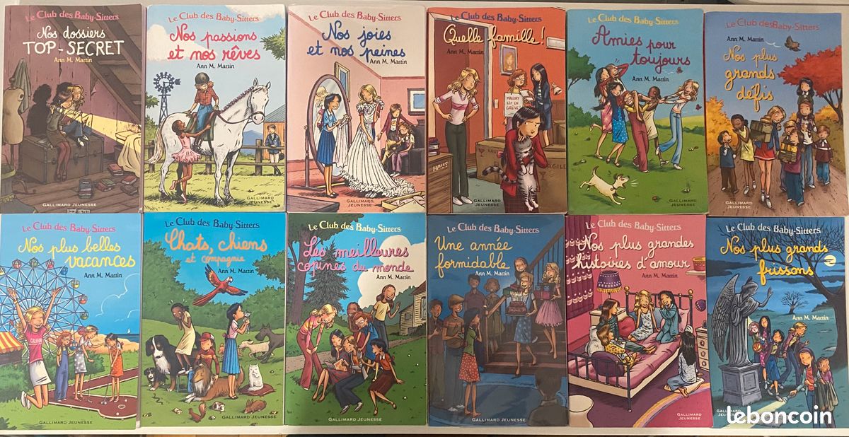 Lot de 8 livres "Le Club des Baby-Sitters" (image 2)