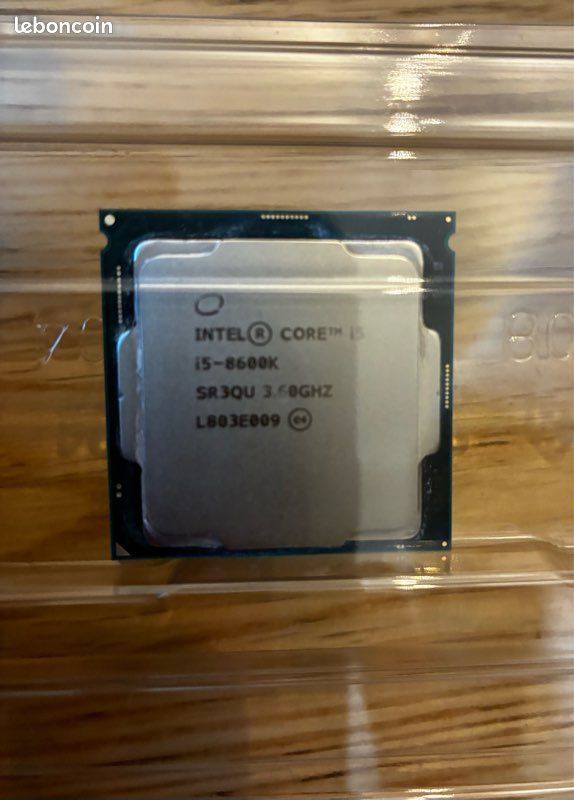 Processeur Intel I5 8600K 3.60Ghz - Ordinateurs
