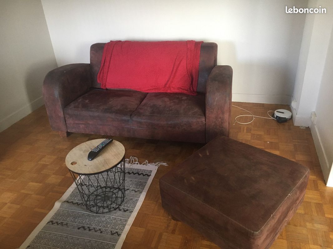 Ensemble canapé et pouf FLY (image 1)