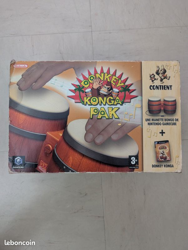 Pack Donkey konga GameCube (image 3)