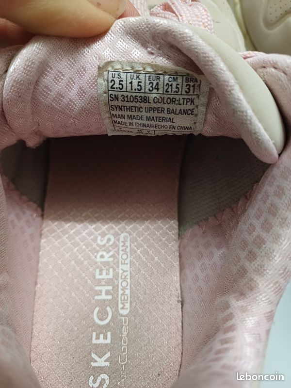 Chaussures skechers taille 34 (image 6)