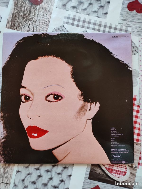 Diana Ross disque vinyle 33 T Silk Electric (image 3)