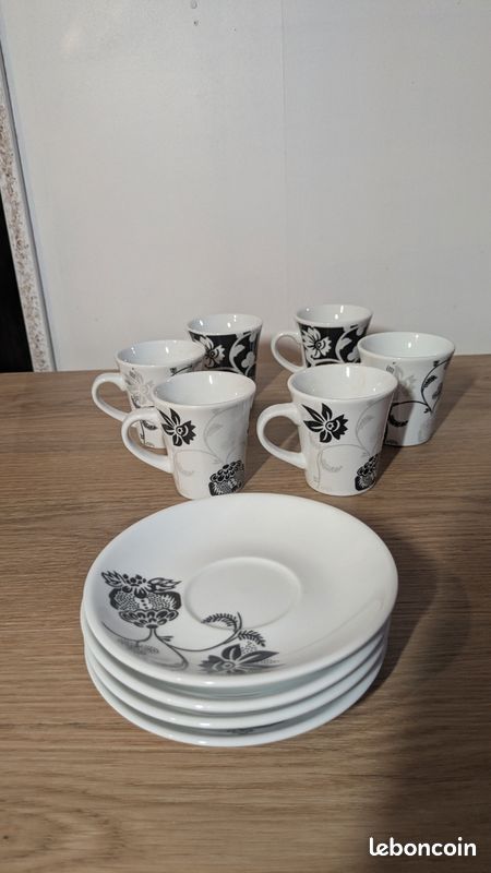 6 tasses café baroque (image 1)