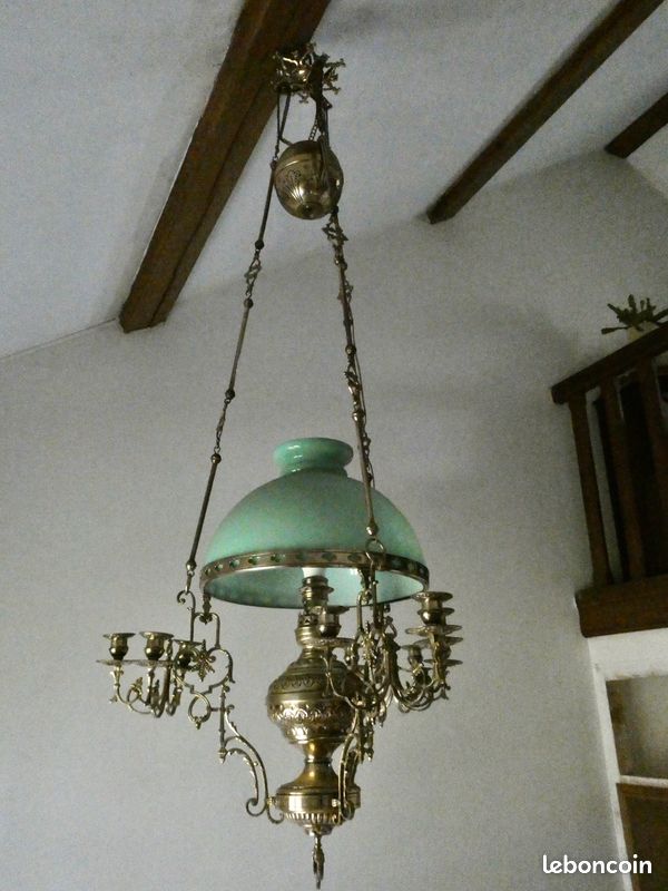 Grand lustre ancien (image 3)