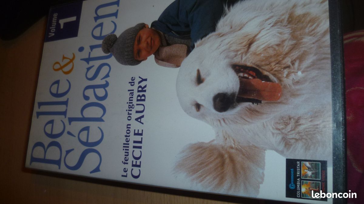 Lot de 4 VHS de Belle et Sébastien (image 2)
