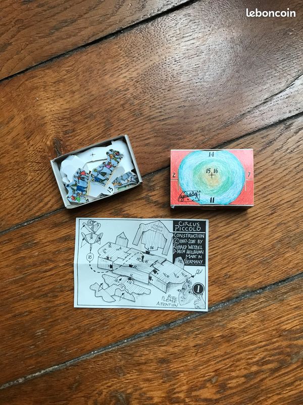 Circus piccolo - jeu en boîte d'allumettes (image 1)