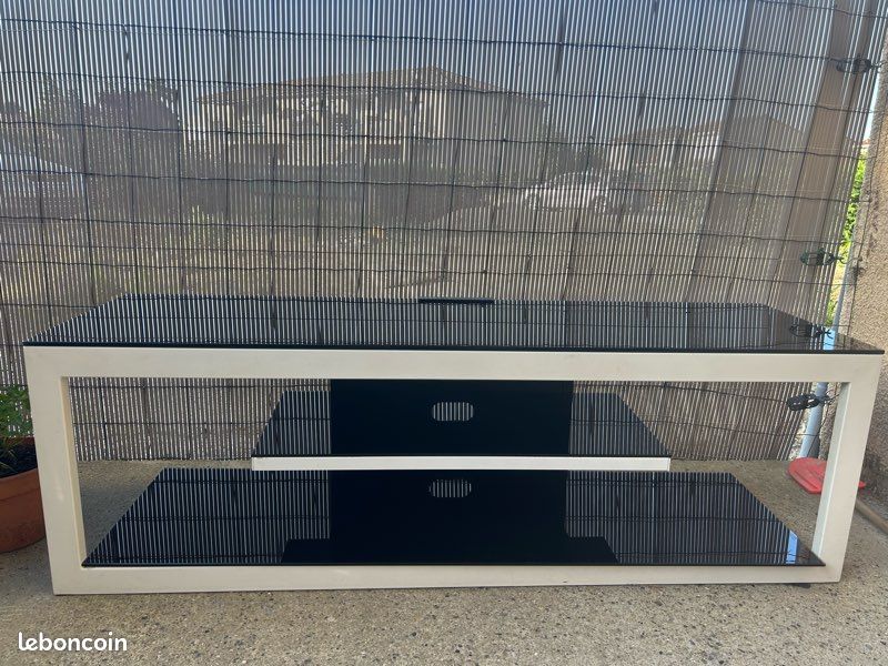 Meuble télé en verre (image 1)
