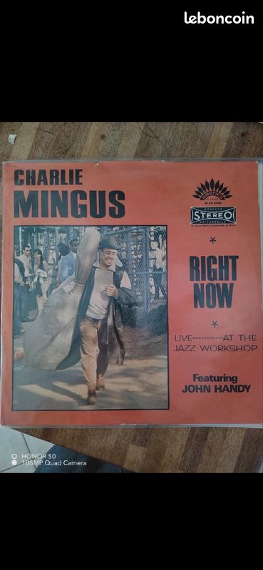 Vinyle jazz Charlie mingus right now (image 1)