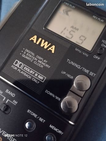 Walkman Aiwa HS-TX456 – Vintage – Avec Emballage D'origine – Fonctionnel