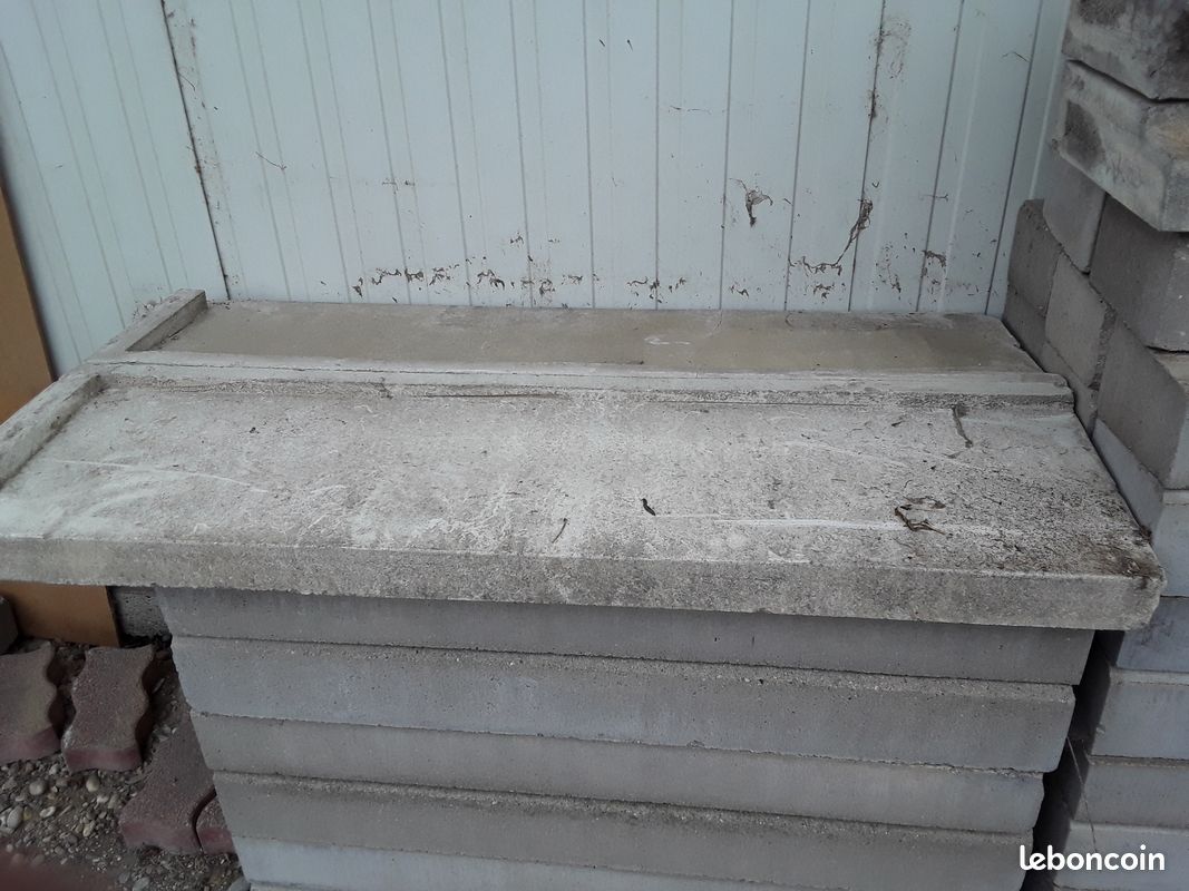 2 Tablettes béton rebord fenêtre (image 2)