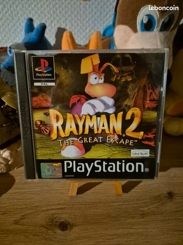 Rayman 2: The Great Escape Sur PlayStation 1 - Bon état - Complet
