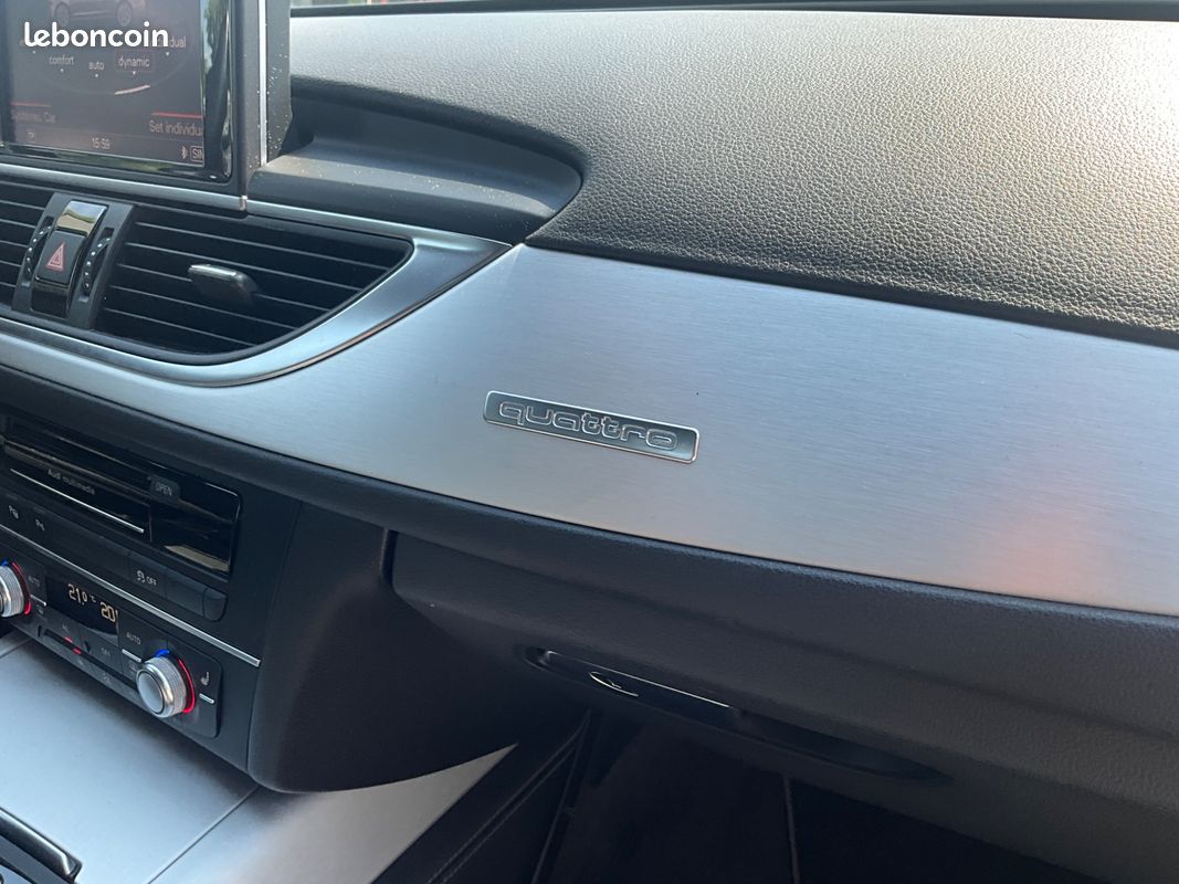 Audi a6 3.0 tdi 205 c s-line quattro s-tronic ouverture sans cle / clim quadri zone / sieges chauffant av/ar (image 30)