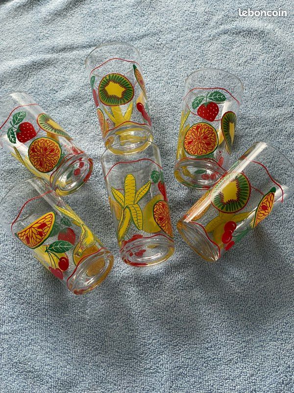 Service à Orangeade / Jus De Fruits Luminarc Vintage 6 Verres 1 Piche 39569