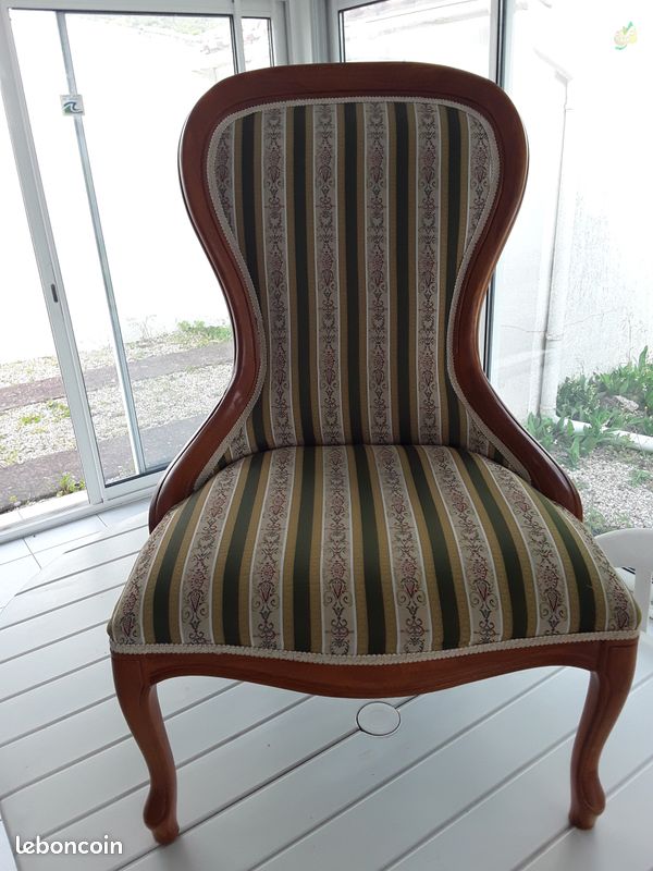 Lot de fauteuil chauffeuse Vintage (image 1)