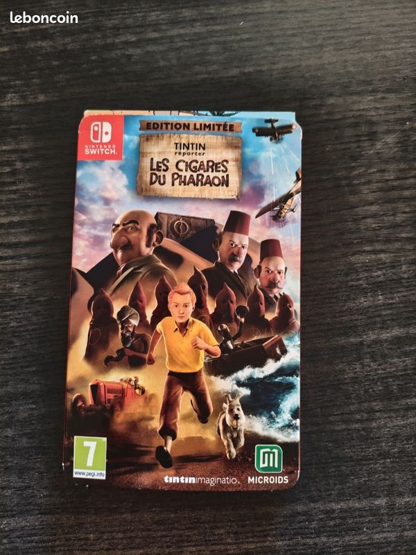 Tintin Reporter : Les Cigares du Pharaon - ÉDITION LIMITÉE - Switch (image 1)