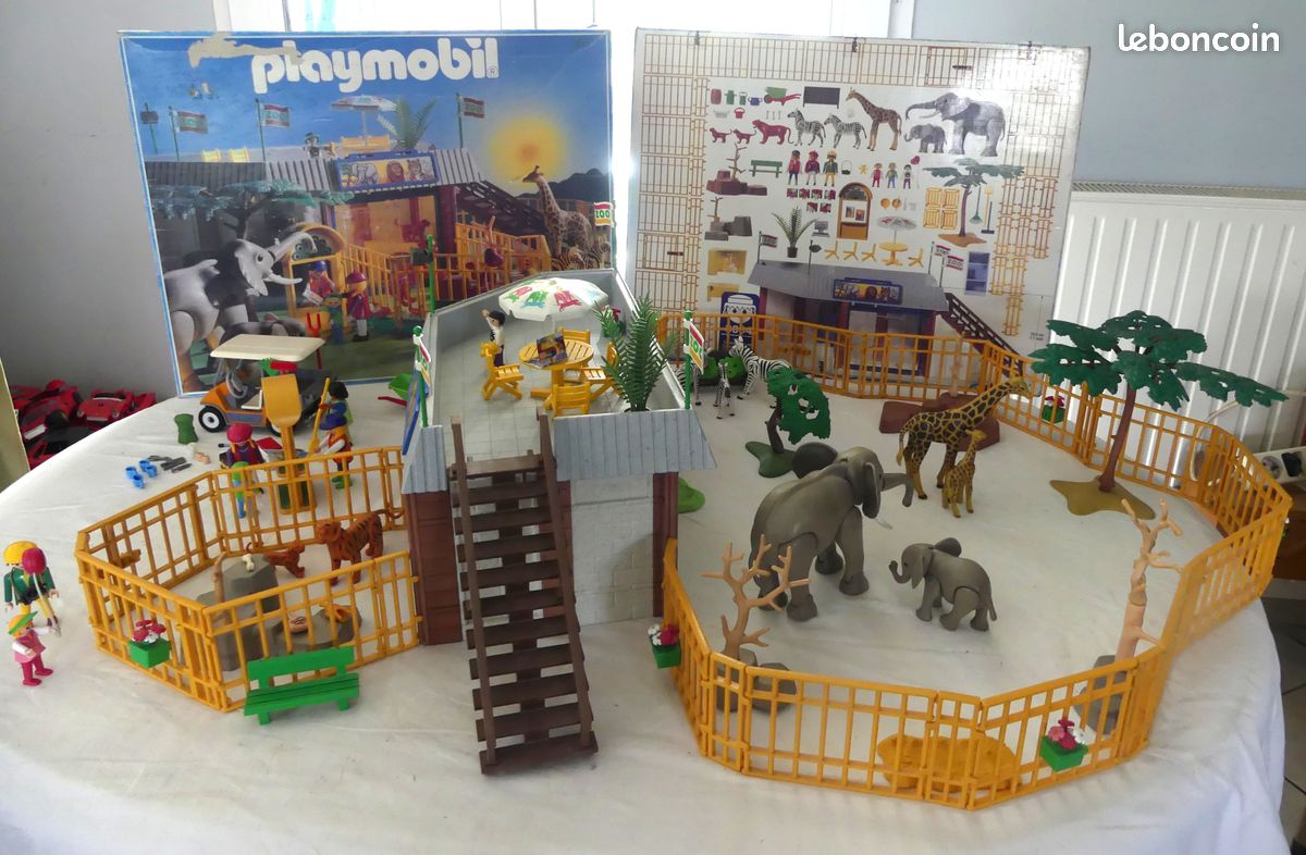 Playmobil : lot Zoo vintage – 3634 + 6636 et
