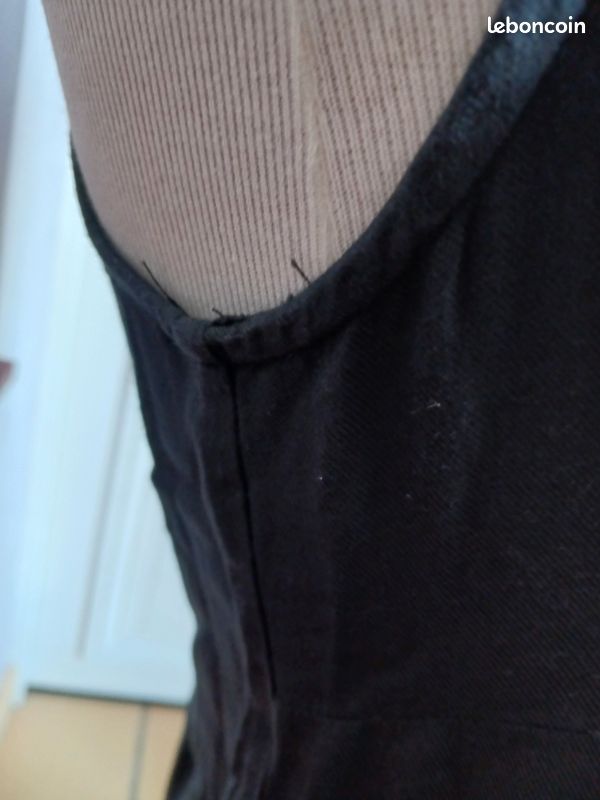 Robe xanaka cœurs noire et blanche (image 7)