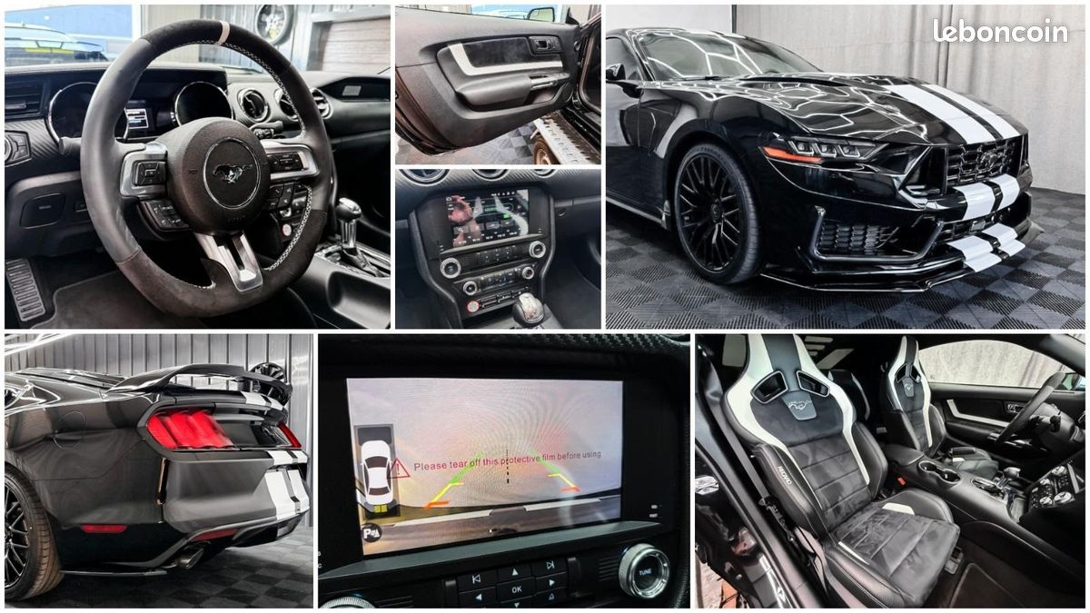 FORD Mustang 3.7 V6 307CH BVA - DARK HORSE - RECARO - 29 500 KM (image 15)