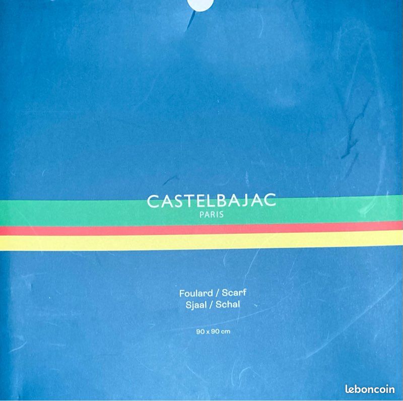 Foulard JC de Castelbajac coloré (image 4)