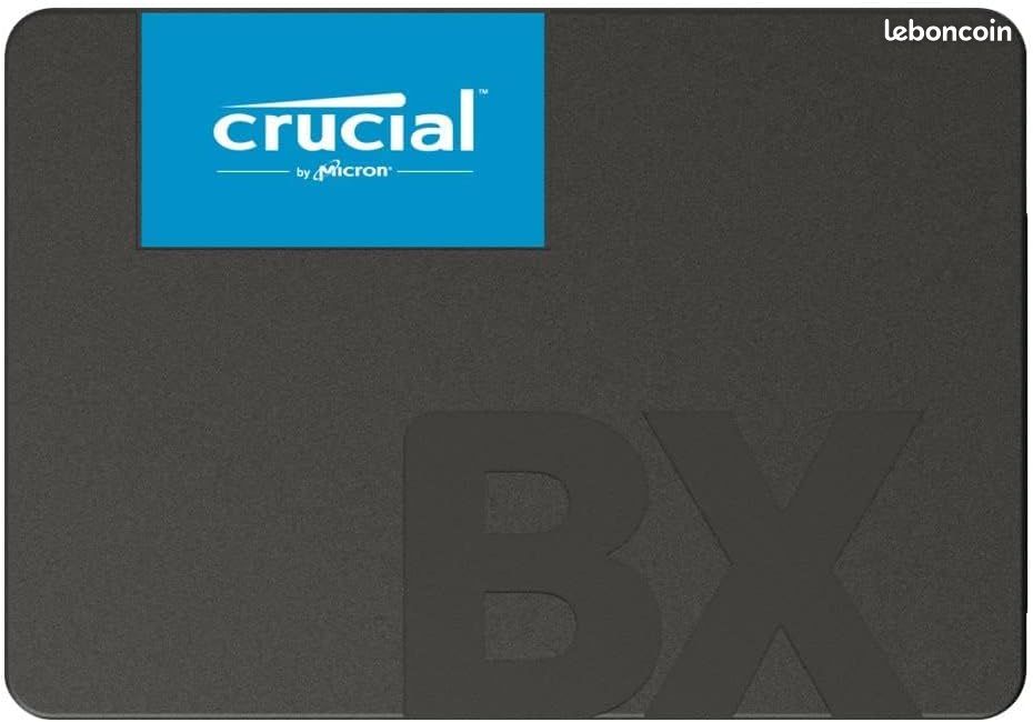 Crucial BX500 SSD 240 Go 2.5" + Cable SATA (image 2)