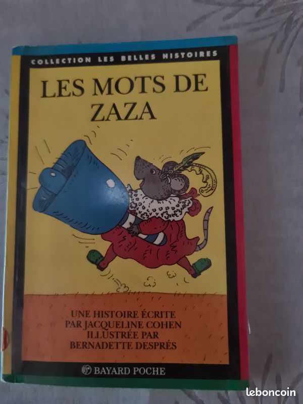 Livre enfant les mots de ZAZA Bayard poche (image 1)