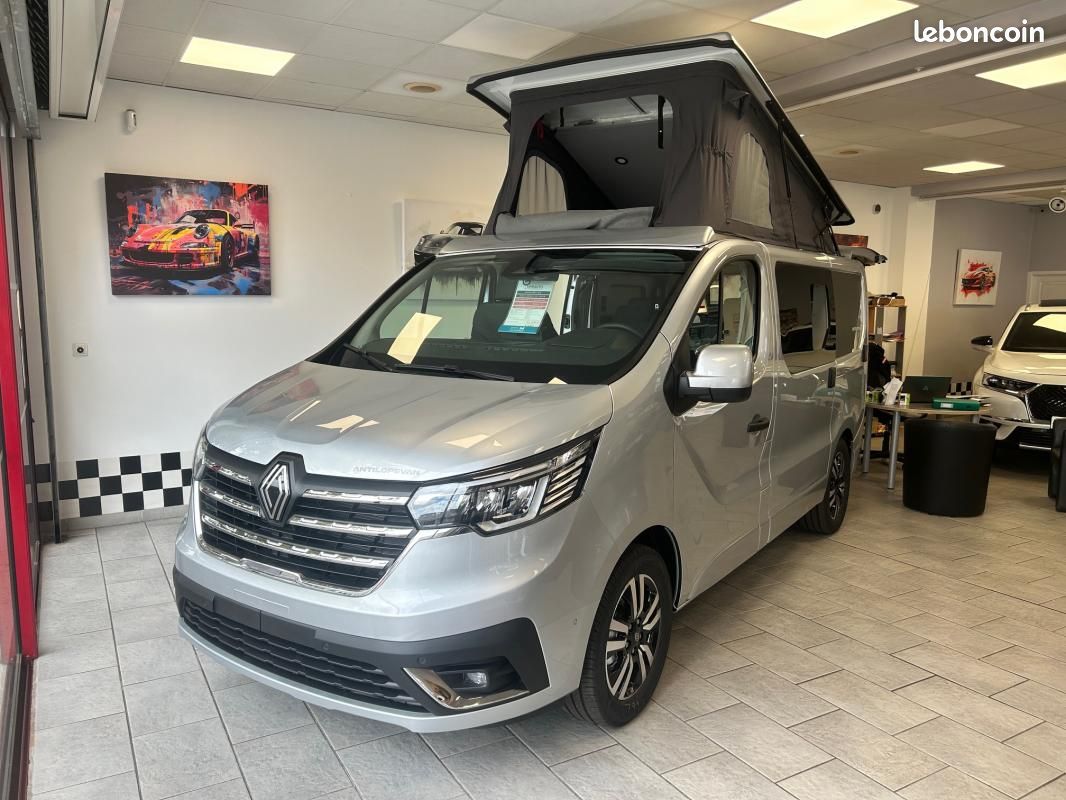 Renault Trafic FLEX 5 ANTILOPE VAN L1H1 CONFORT + BLUEDCI 150 AMENAGE PLACES 4 COUCHAGES (image 2)