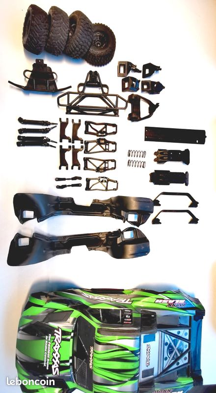 Traxxas 6893X Adaptateur De Roulement En Aluminium Anodisé Bleu – Pièce Détachée Pour Modélisme Auto