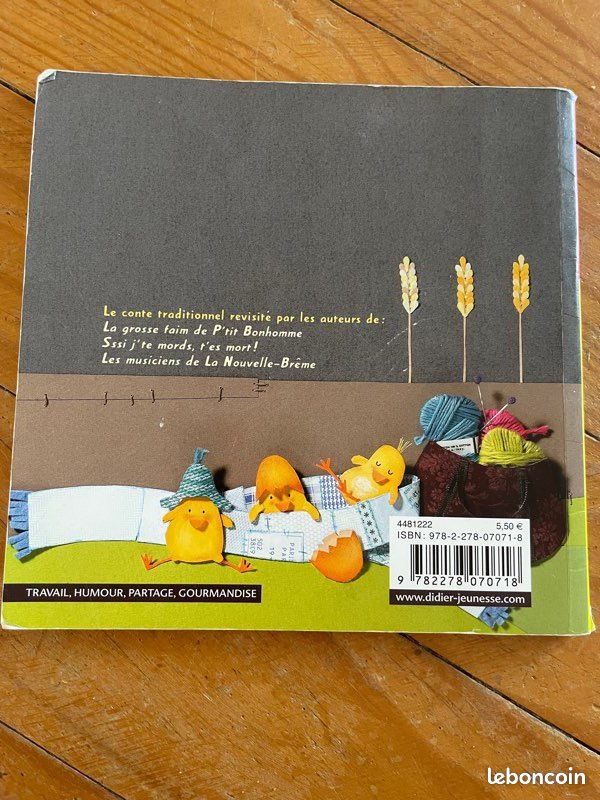 Livre la petite poule rousse (image 2)