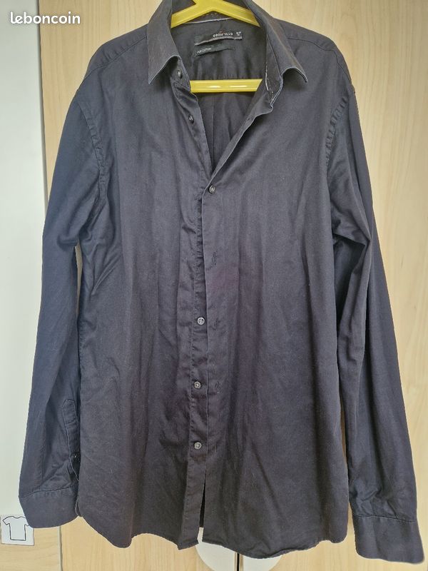 Chemise Celio Noire (image 1)