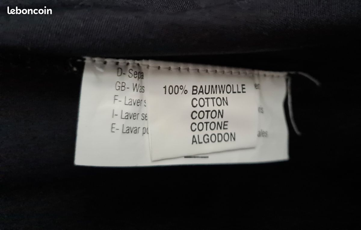 Chemise noires taille 56 (image 4)