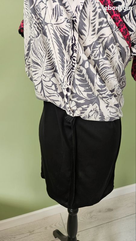 Robe droite doublée (image 3)