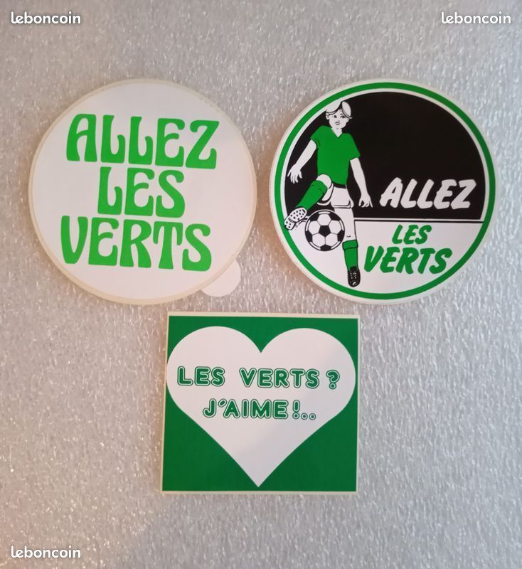 Bonnet Vintage ASSE – Allez Les Verts – Saint-Étienne – Collector Rare