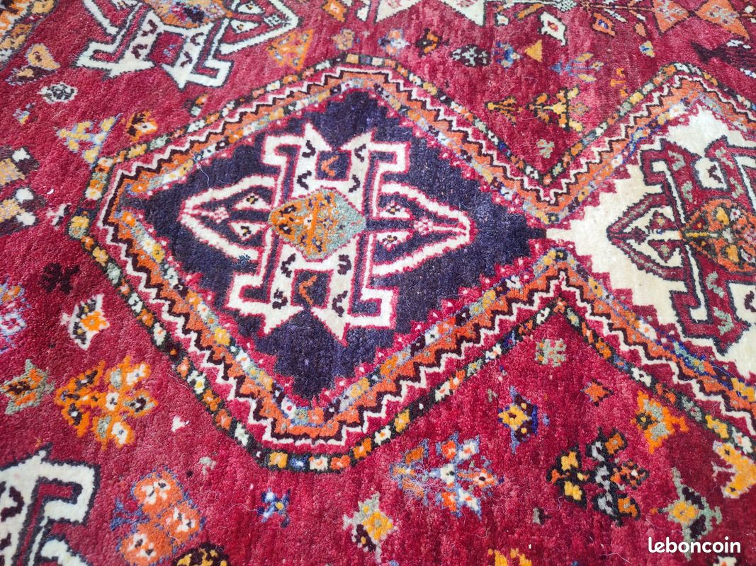 Tapis persan 125x144cm (image 3)